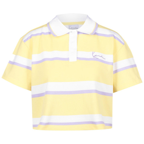 Karl Kani Γυναικεία μπλούζα Chest Signature Stripe Polo Tee